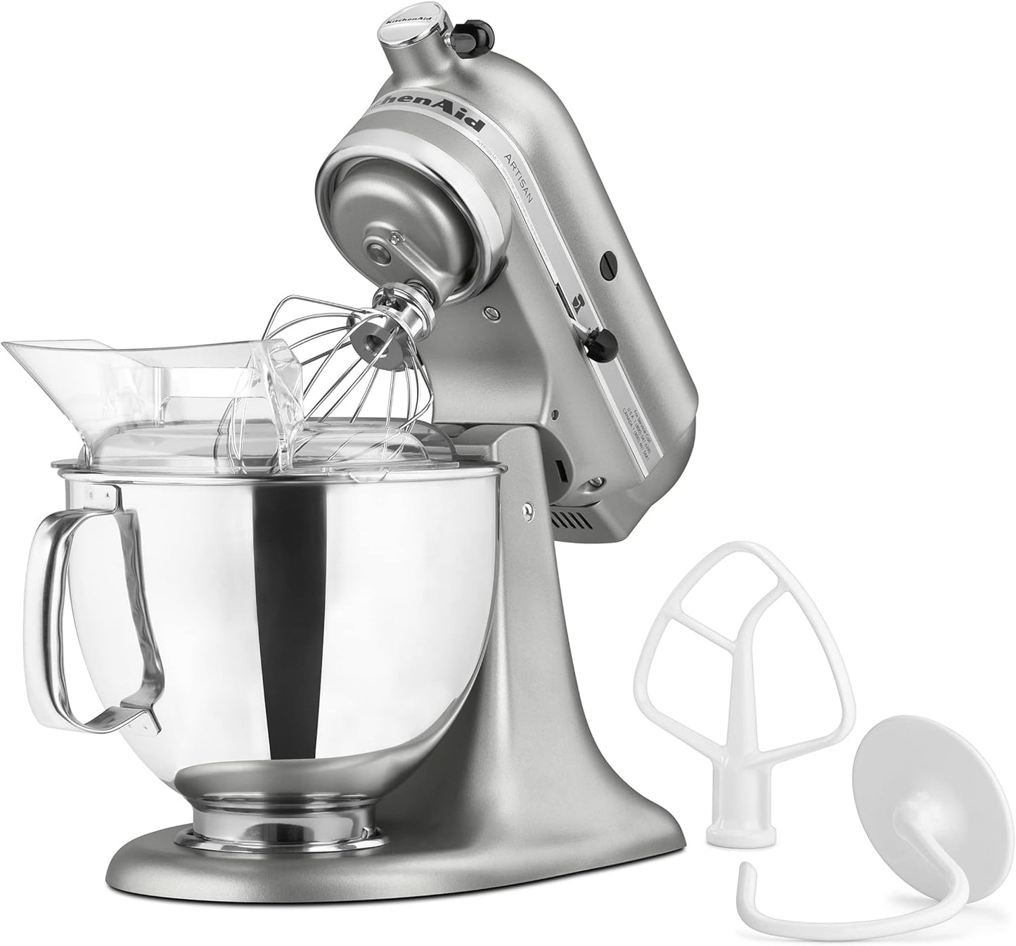 KitchenAid-Artisan Series 5 Quart Tilt Head Stand Mixer with Pouring Shield KSM150PSr