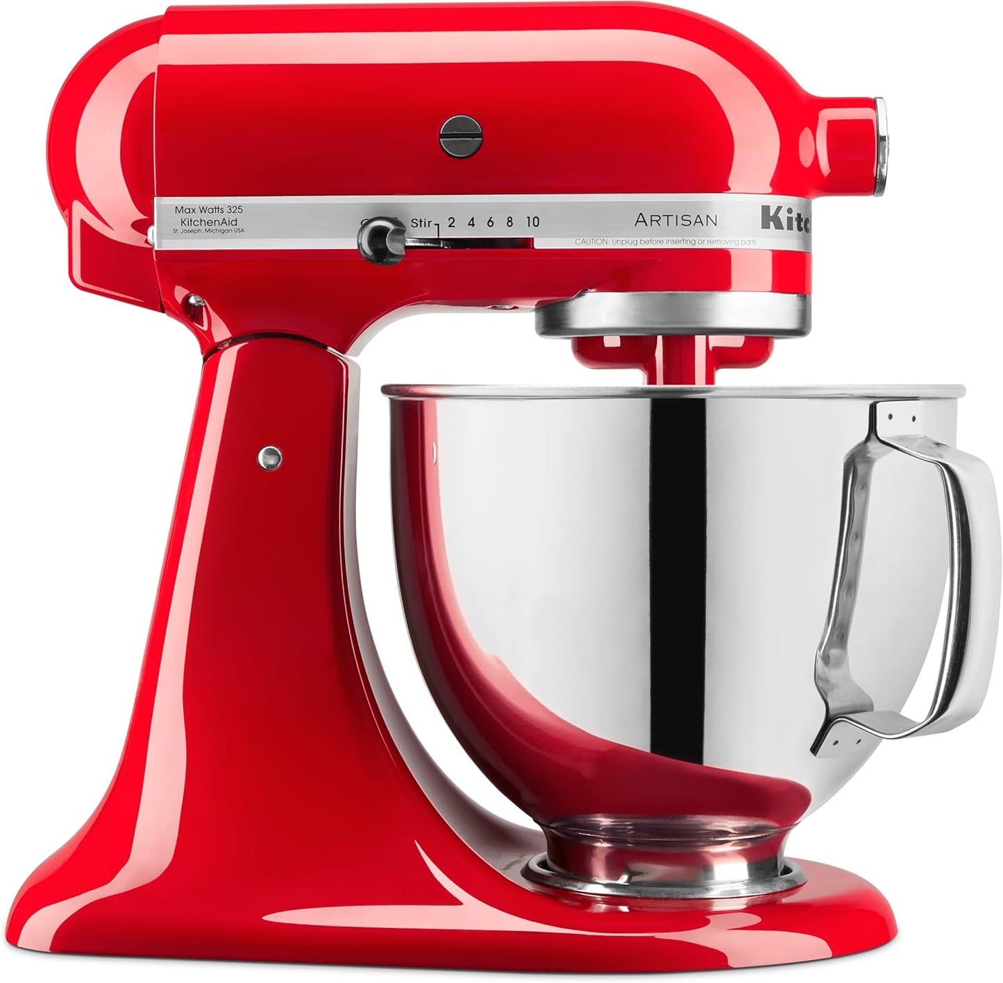 KitchenAid-Artisan Series 5 Quart Tilt Head Stand Mixer with Pouring Shield KSM150PSr