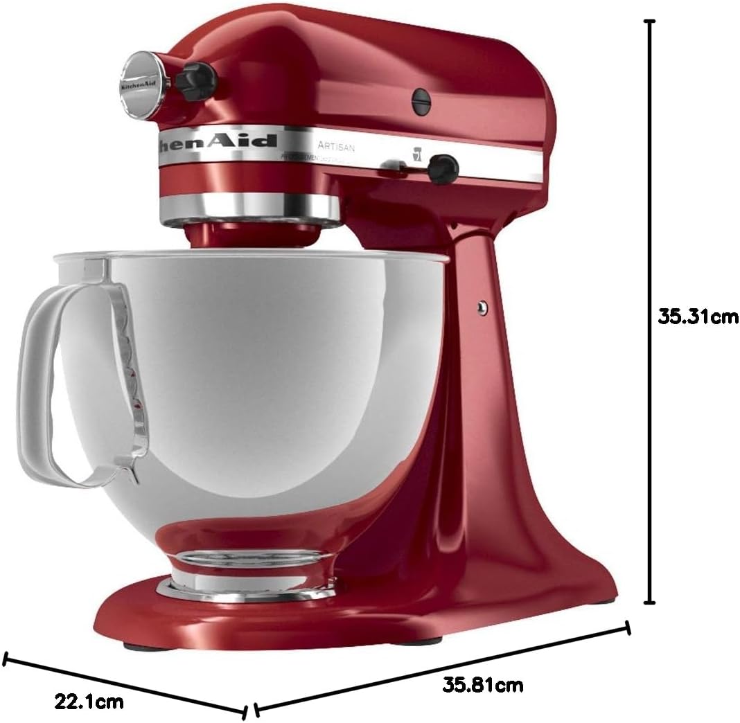 KitchenAid-Artisan Series 5 Quart Tilt Head Stand Mixer with Pouring Shield KSM150PSr