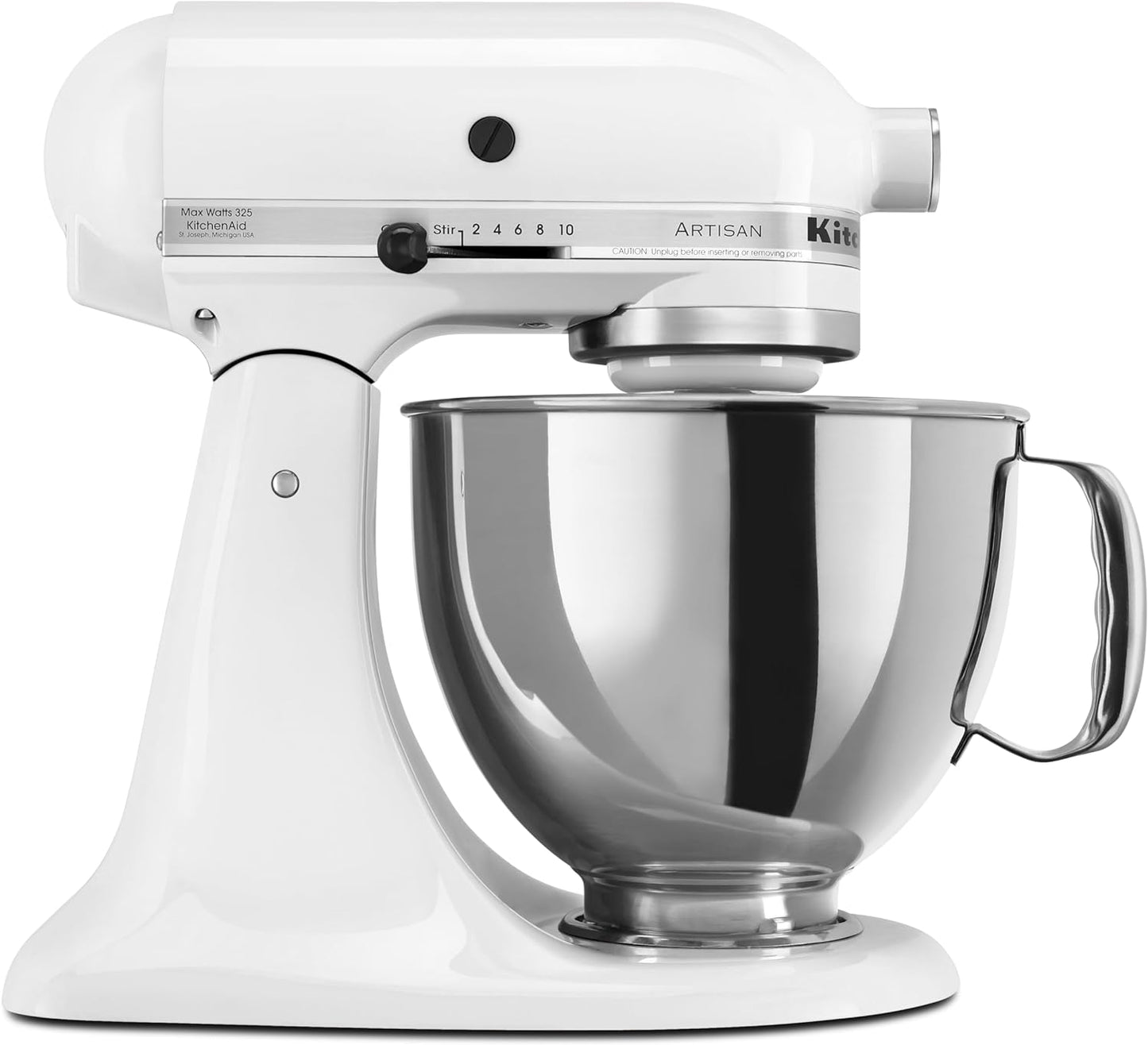KitchenAid-Artisan Series 5 Quart Tilt Head Stand Mixer with Pouring Shield KSM150PSr