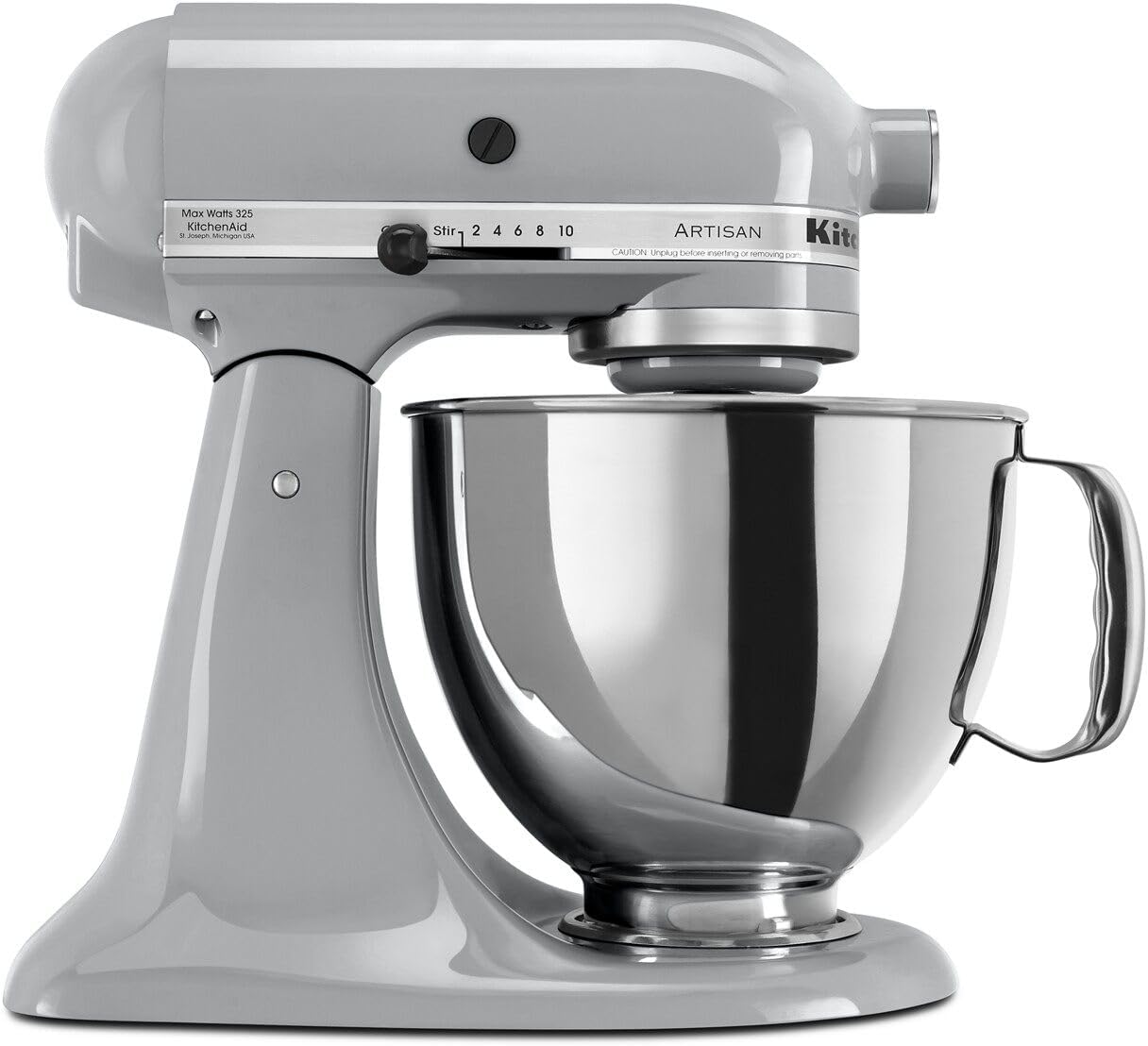 KitchenAid-Artisan Series 5 Quart Tilt Head Stand Mixer with Pouring Shield KSM150PSr