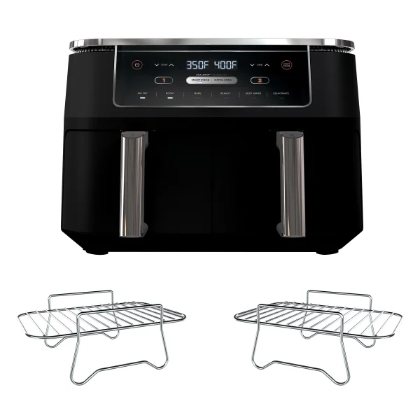 R-AD300CO Foodi 6-in-1 10-qt. XL 2-Basket Air Fryer