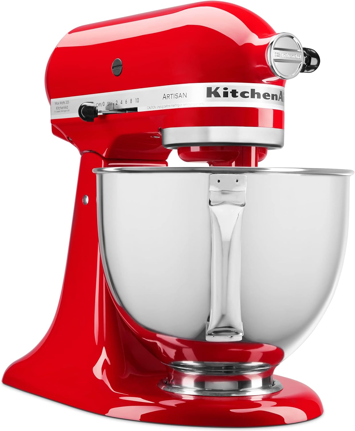 KitchenAid-Artisan Series 5 Quart Tilt Head Stand Mixer with Pouring Shield KSM150PSr