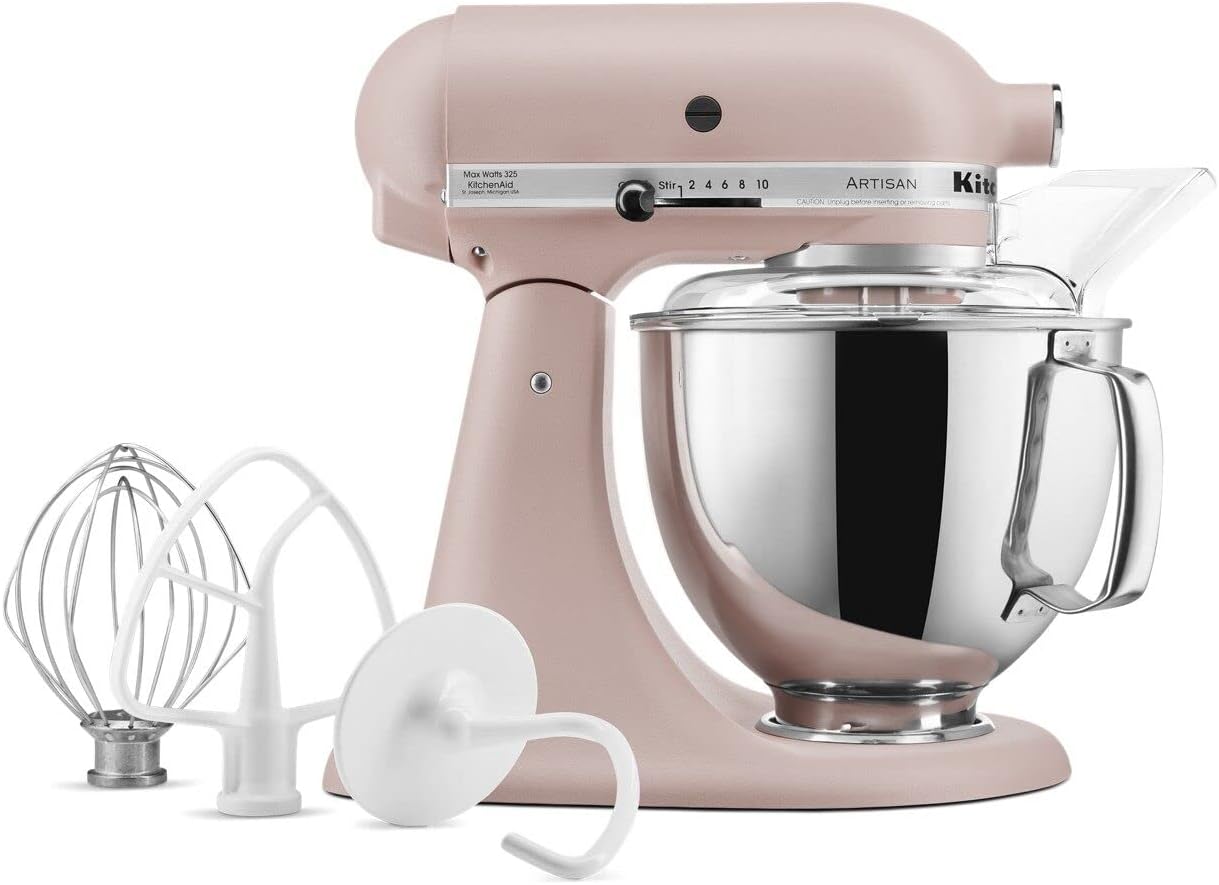 KitchenAid-Artisan Series 5 Quart Tilt Head Stand Mixer with Pouring Shield KSM150PSr