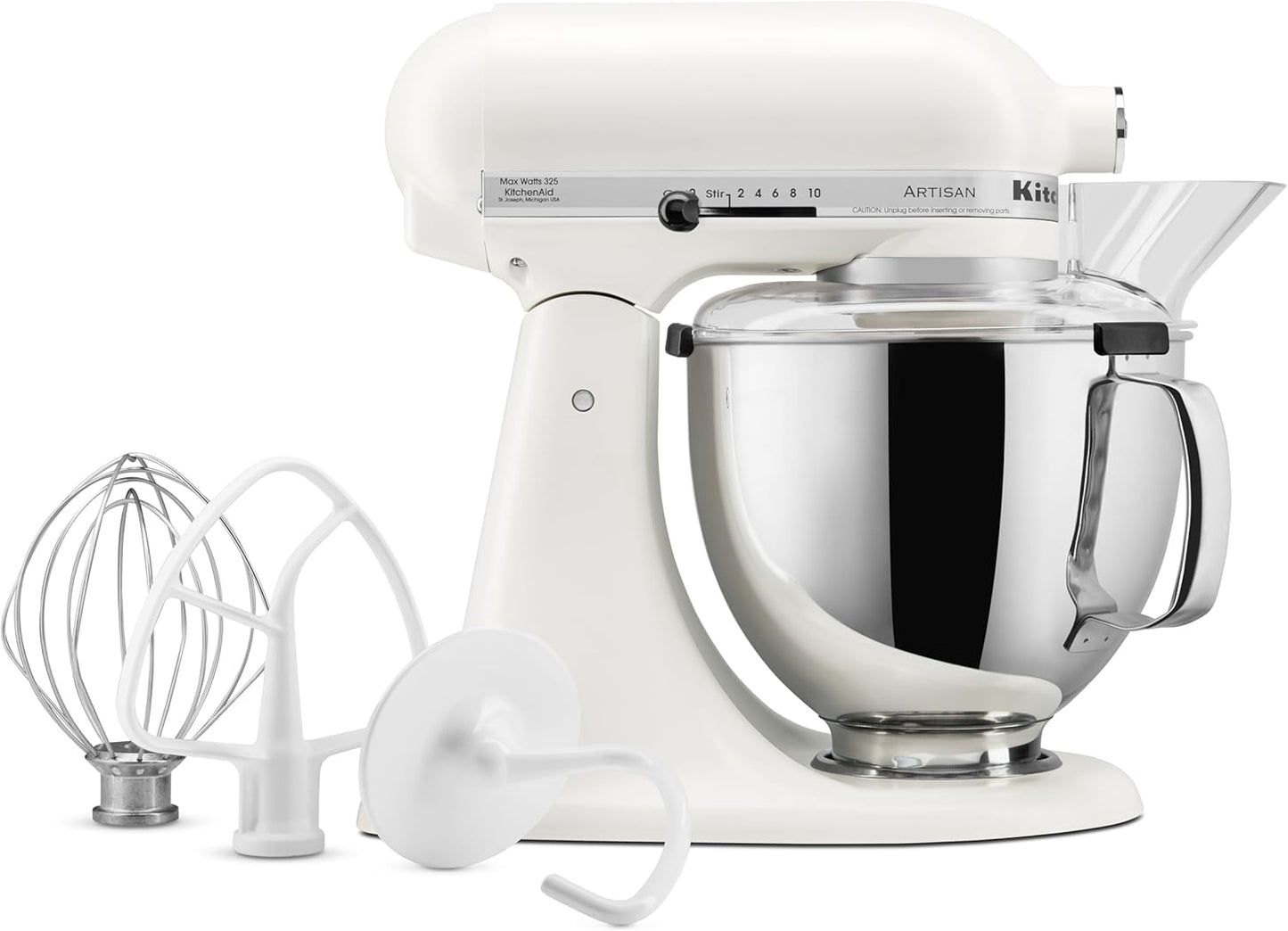 KitchenAid-Artisan Series 5 Quart Tilt Head Stand Mixer with Pouring Shield KSM150PSr