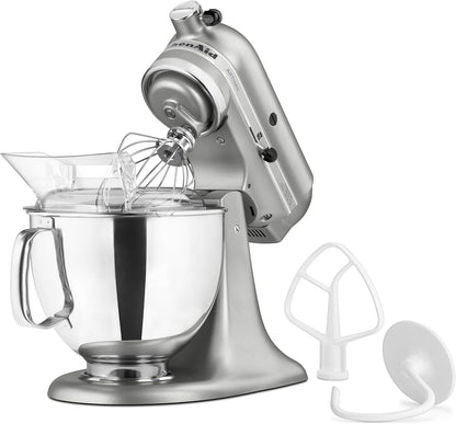 KitchenAid-Artisan Series 5 Quart Tilt Head Stand Mixer with Pouring Shield KSM150PSr