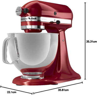 KitchenAid-Artisan Series 5 Quart Tilt Head Stand Mixer with Pouring Shield KSM150PSr