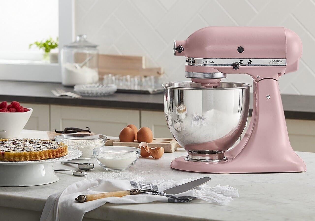 KitchenAid-Artisan Series 5 Quart Tilt Head Stand Mixer with Pouring Shield KSM150PSr