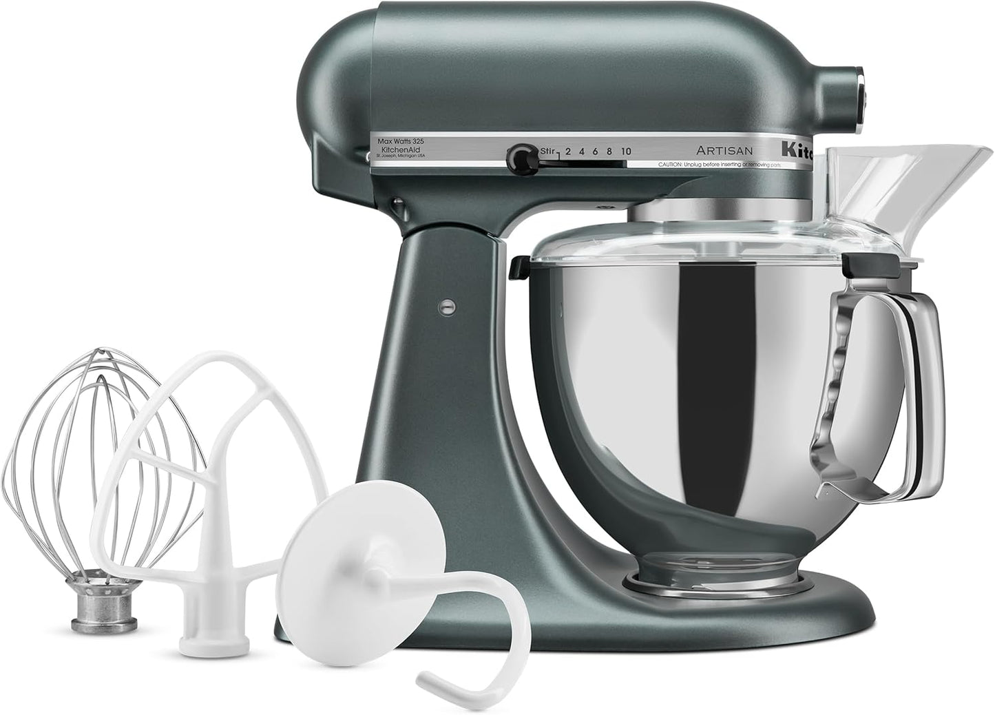 KitchenAid-Artisan Series 5 Quart Tilt Head Stand Mixer with Pouring Shield KSM150PSr
