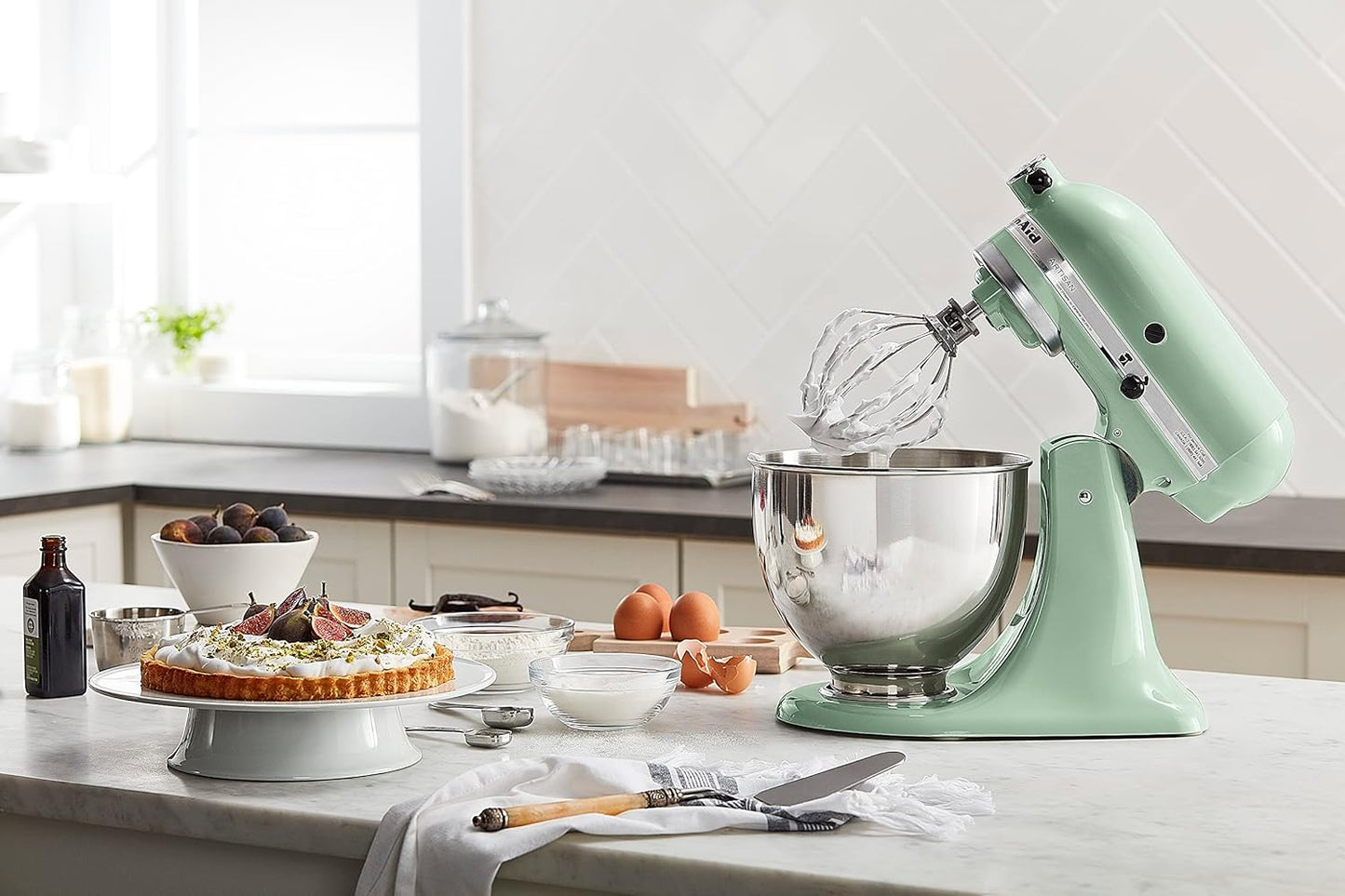 KitchenAid-Artisan Series 5 Quart Tilt Head Stand Mixer with Pouring Shield KSM150PSr