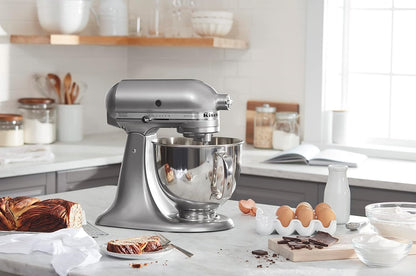 KitchenAid-Artisan Series 5 Quart Tilt Head Stand Mixer with Pouring Shield KSM150PSr