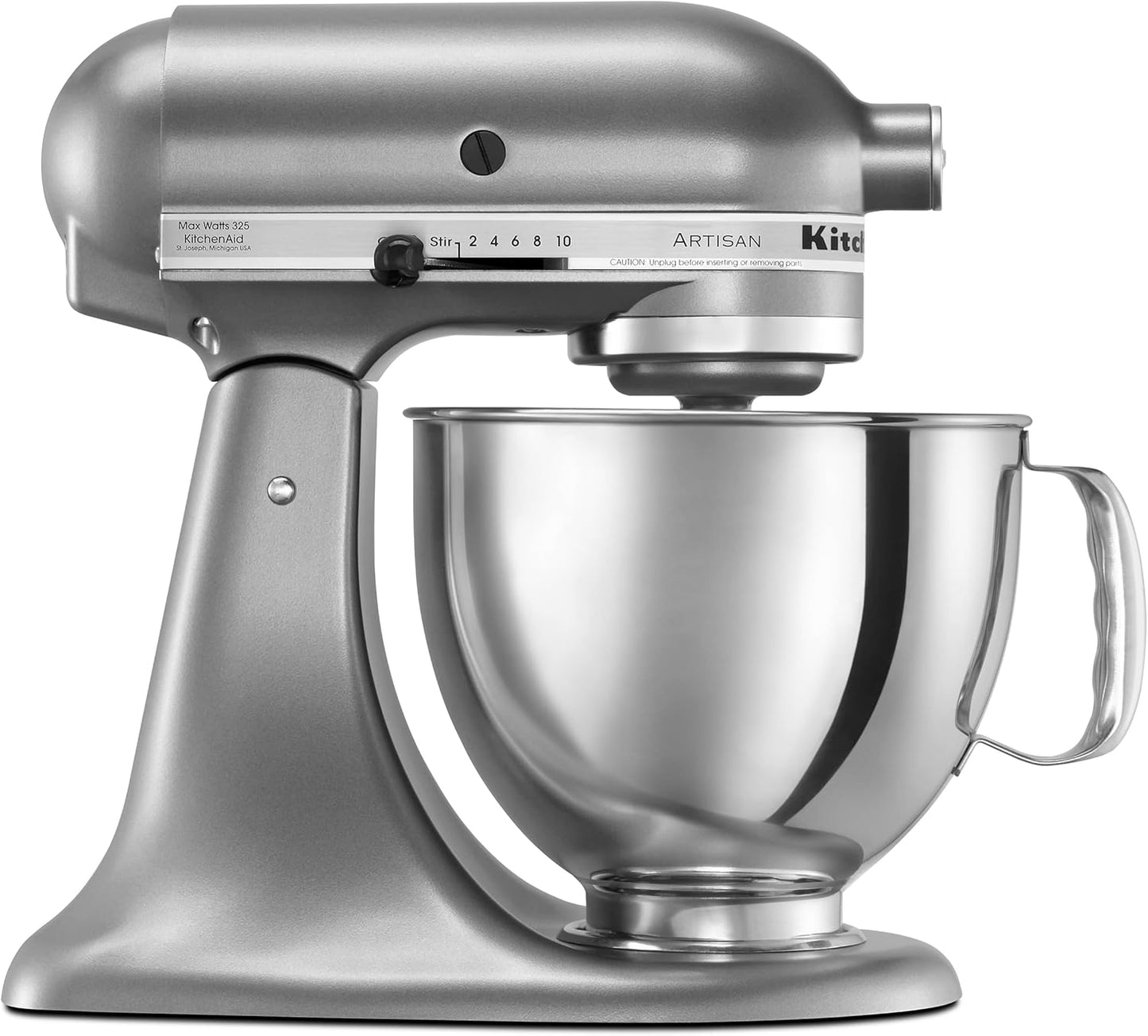 KitchenAid-Artisan Series 5 Quart Tilt Head Stand Mixer with Pouring Shield KSM150PSr