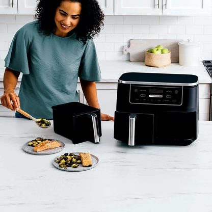 R-AD300CO Foodi 6-in-1 10-qt. XL 2-Basket Air Fryer