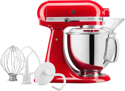KitchenAid-Artisan Series 5 Quart Tilt Head Stand Mixer with Pouring Shield KSM150PSr
