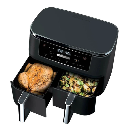 R-AD300CO Foodi 6-in-1 10-qt. XL 2-Basket Air Fryer