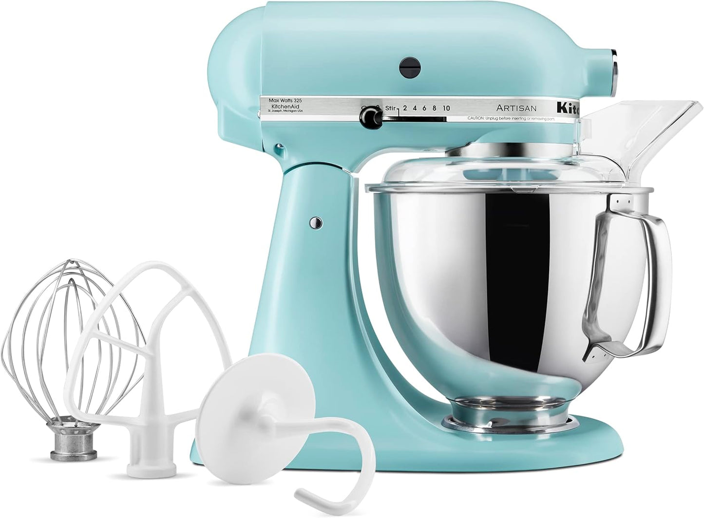 KitchenAid-Artisan Series 5 Quart Tilt Head Stand Mixer with Pouring Shield KSM150PSr