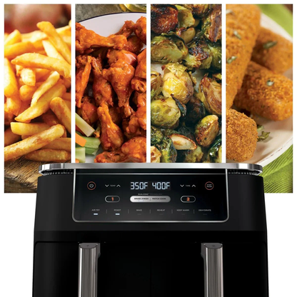 R-AD300CO Foodi 6-in-1 10-qt. XL 2-Basket Air Fryer