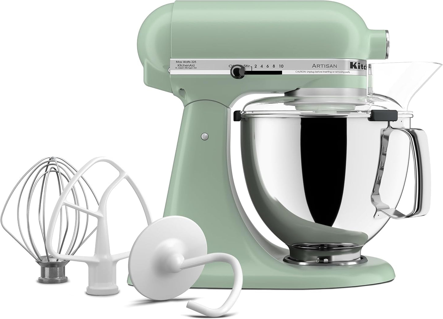 KitchenAid-Artisan Series 5 Quart Tilt Head Stand Mixer with Pouring Shield KSM150PSr