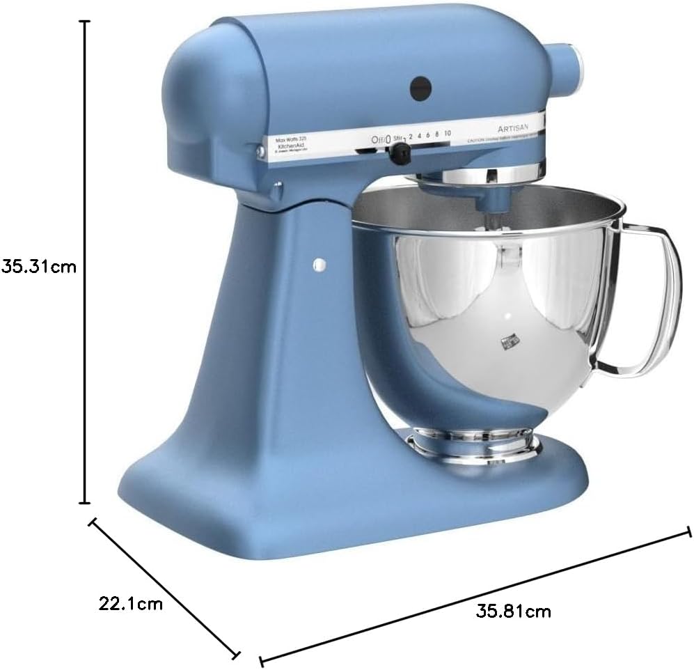 KitchenAid-Artisan Series 5 Quart Tilt Head Stand Mixer with Pouring Shield KSM150PSr