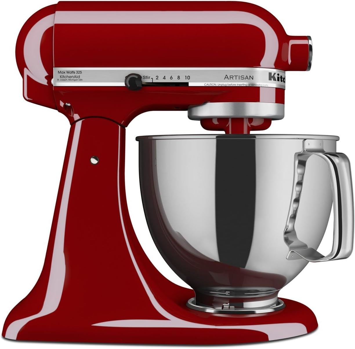 KitchenAid-Artisan Series 5 Quart Tilt Head Stand Mixer with Pouring Shield KSM150PSr