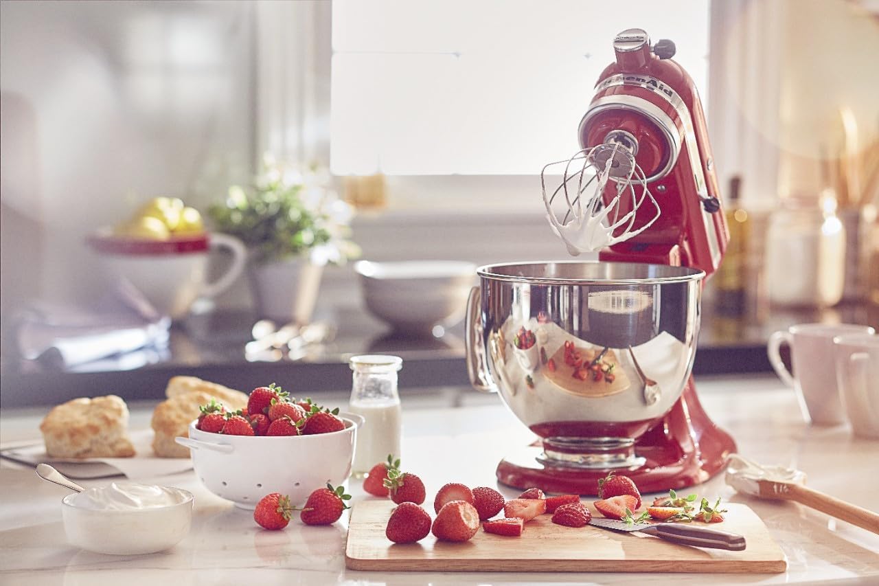 KitchenAid-Artisan Series 5 Quart Tilt Head Stand Mixer with Pouring Shield KSM150PSr