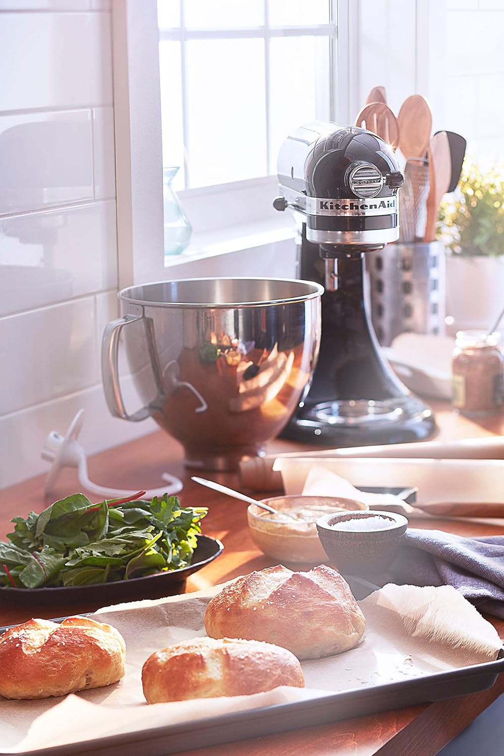 KitchenAid-Artisan Series 5 Quart Tilt Head Stand Mixer with Pouring Shield KSM150PSr